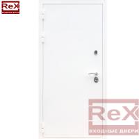 Входные двери Дверь входная Белая ReX-5 шагрень